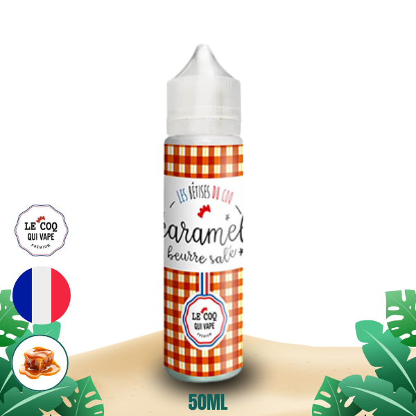 Caramel Beurre Salé - Le coq qui vape 50Ml