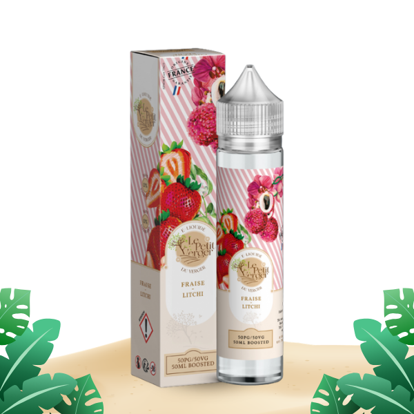 Fraise Litchi 50ml – Le Petit Verger by Savourea