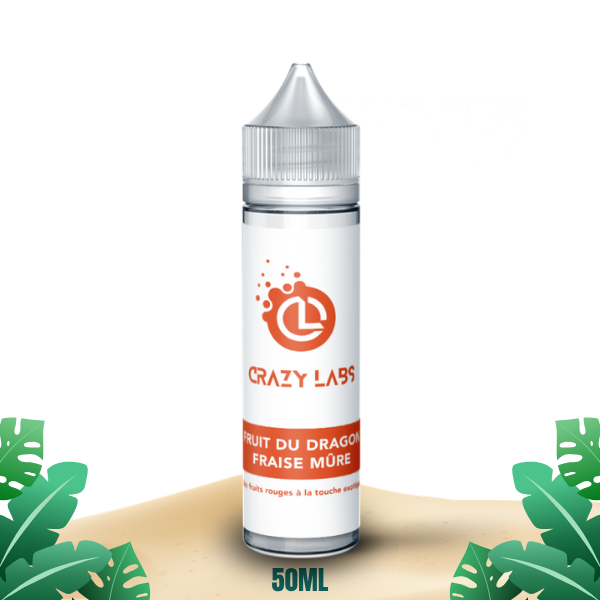 Fruit du Dragon Fraise Mûre - Crazy Labs 50ml