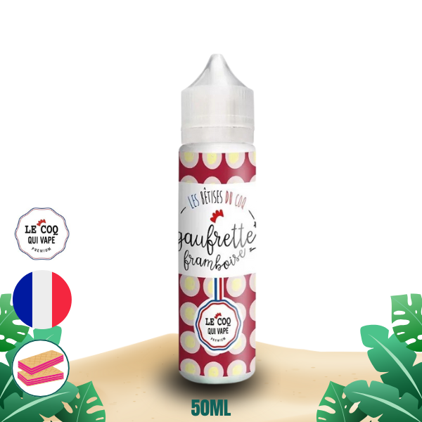 Gaufrette Framboise - Le coq qui vape 50ml