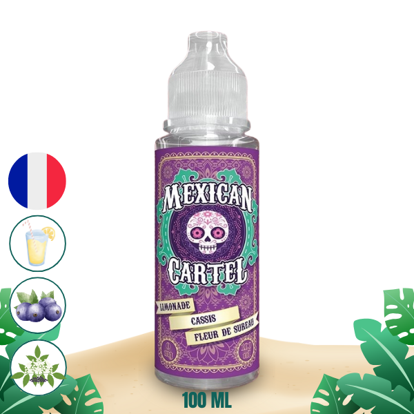 Mexican Cartel - Limonade Cassis Fleur de Sureau 100ml