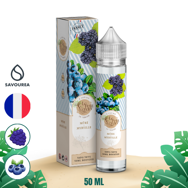 Le Petit Verger - Mûre / Myrtille 50ml