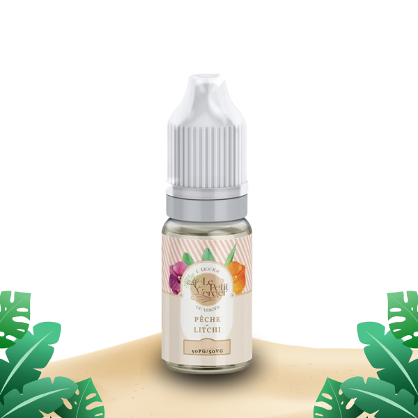 Pêche Litchi Sel de Nicotine 10ml – Le Petit Verger