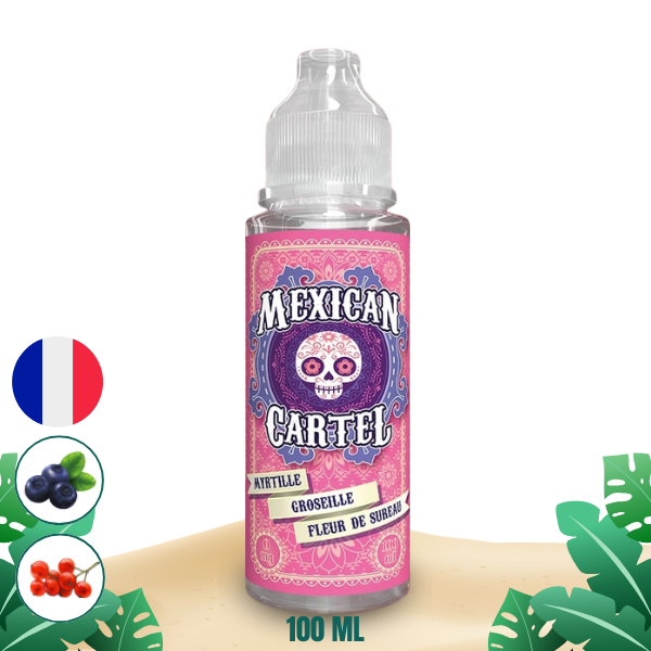 Mexican Cartel - Myrtille Groseille Fleur de Sureau 100ml